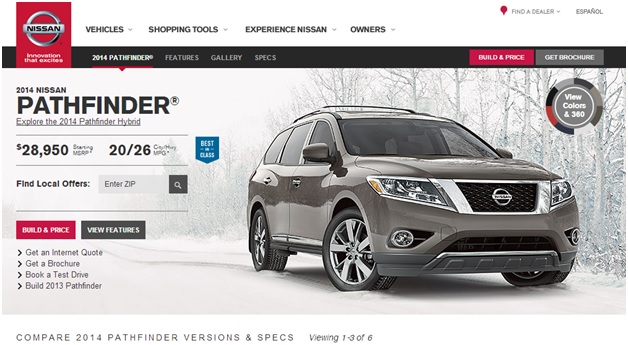 Nissan Pathfinder SUV