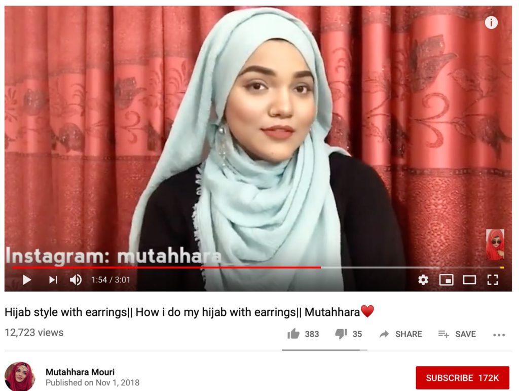 Hijab Style with Earrings - Youtube