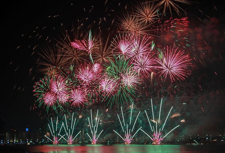 UAE National Day Fireworks