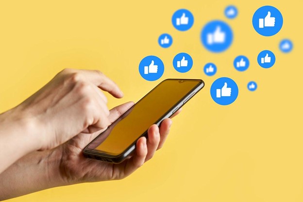 Phone with lots of likes