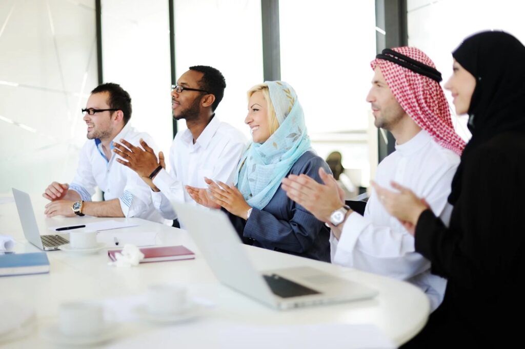 Meeting with Arab