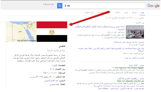 google arabic knowledge graph
