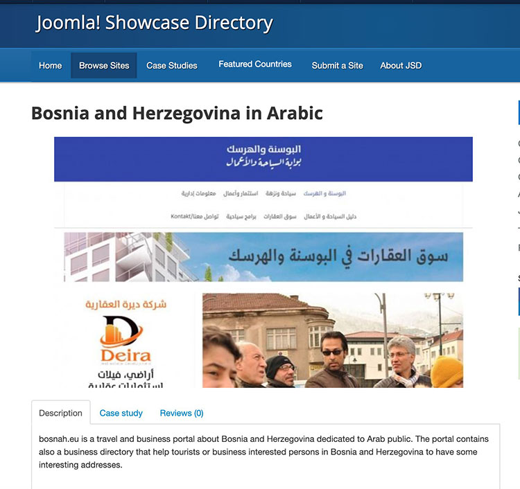 Joomla Templates and Arabic Compatibility