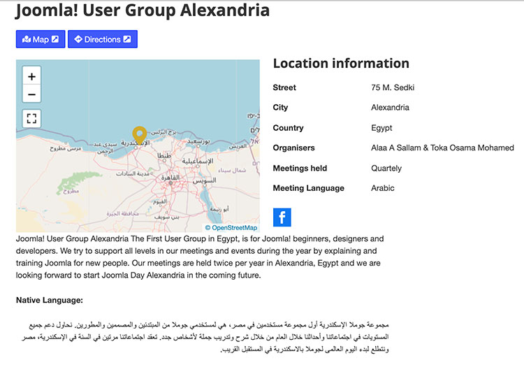Joomla User Group in Alexandria