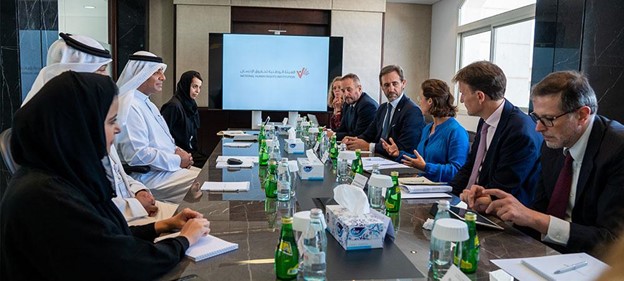 Business Meeting with Arab Businessmen and women